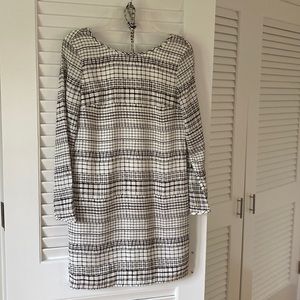 NWT Armani exchange lined long sleeve dress Sz 6 see description.